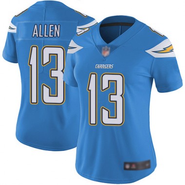 Los Angeles Chargers NFL Football Keenan Allen Electric Blue Jersey Women Limited #13 Alternate Vapor Untouchable->youth nfl jersey->Youth Jersey